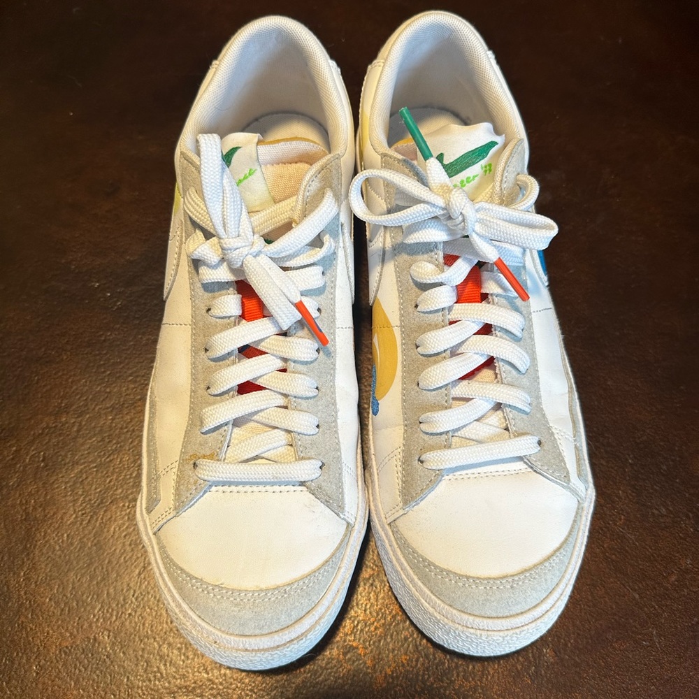 Nike Blazer Low 77 Flyleather Mayumi Yamase White Mens 9